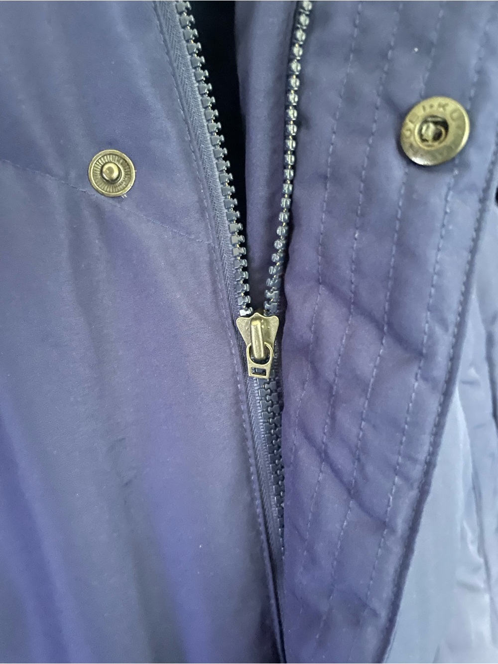 Adidas Vintage 90s ClimaWarm Down Puffer Jacket Blue Coat Jacket Men’s Medium - Picture 3 of 5